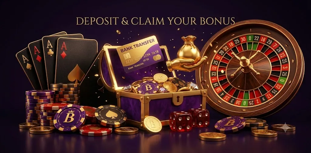 Deposit & claim your bonus